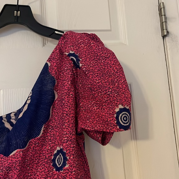 MRPs $365 Ulla Johnson Pink Asymmetrical One-Shoulder Sundress Size 0 - Picture 10 of 11